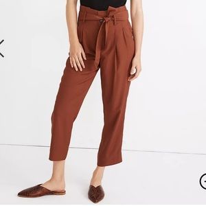 NWT Drapey Paperbag Pants